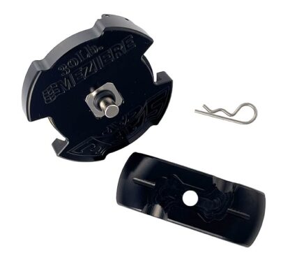 Meziere 30 lb. Safecap Radiator Cap - Black Anodized - Image 2